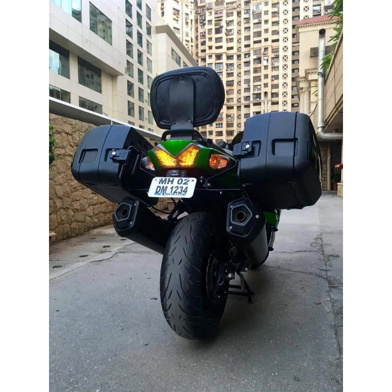 Kawasaki ZX14R Sidecases Carrier - Quick Release "Lock It"