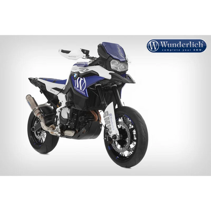 BMW F Series Protection - SKID PLATE (Euro 4) - Without original Engine protection plate / Black / Euro 4