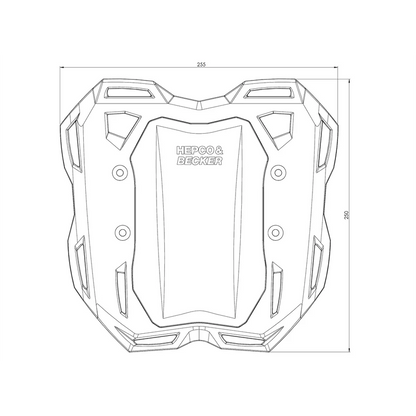 DUCATI SCRAMBLER 800 NIGHTSHIFT Soft Luggage - Smartrack Rack