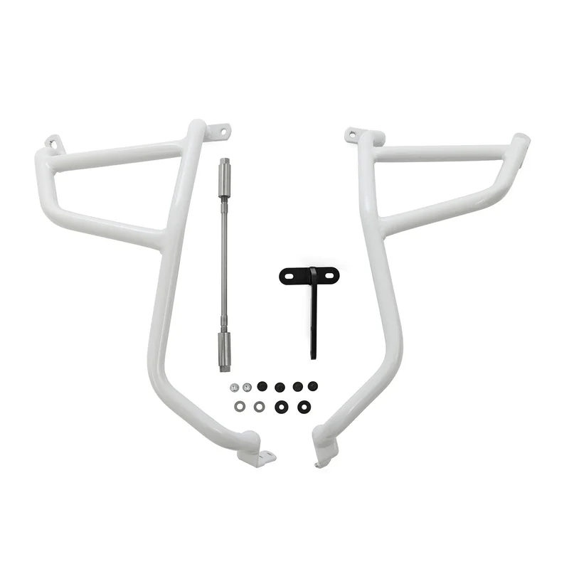 Ducati Desert X Protection - Engine Guard ( Left) - White / Fits Wunderlich Tank Guard