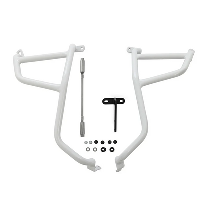 Ducati Desert X Protection - Engine Guard ( Left) - White / Fits Wunderlich Tank Guard