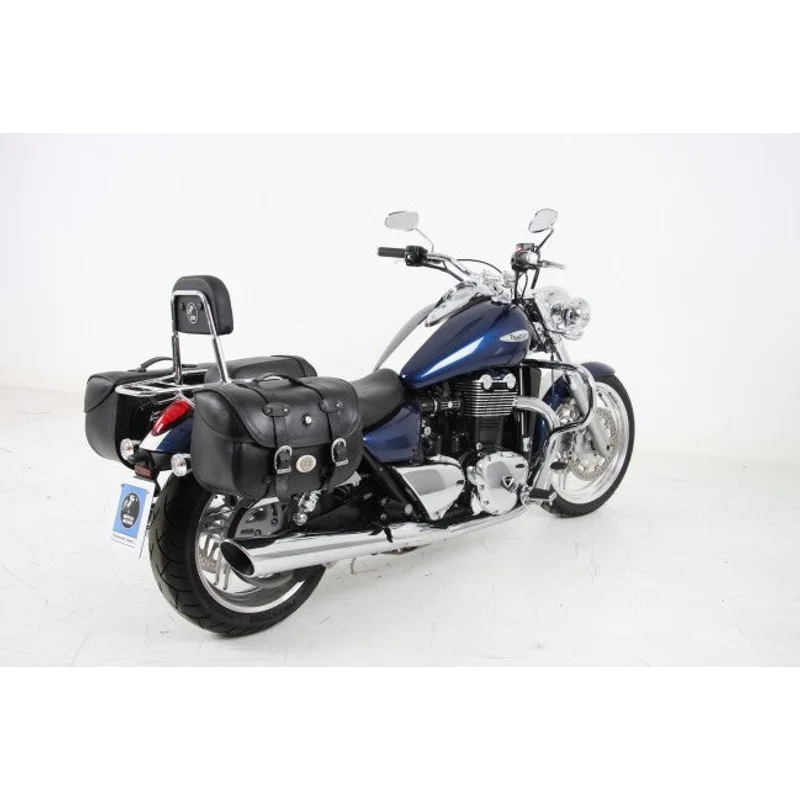 Triumph Thunderbird 1600 Sidecases Carrier - C-Bow - Chrome