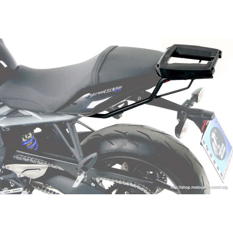 Triumph Street Triple 675 Carrier - Topcase - Easy Rack (Movable Hinge)