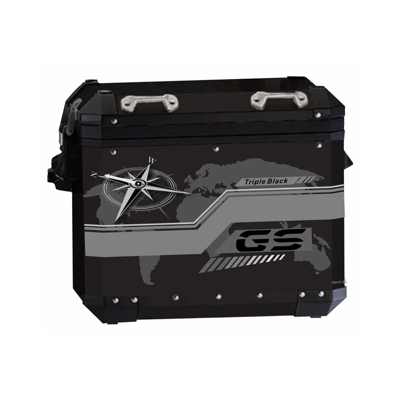 BMW R Ser GS Styling - Sidecase Side Vinyl - Light Grey