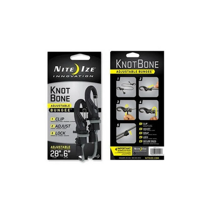 Bungee Cord - Knotbone Adjustable - 1N (0.9cm Diameter  x ( 122cm - 25 cm Length ))