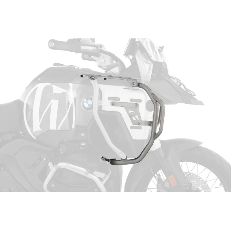 BMW R 1300 GSA Protection - Tank Guard (ULTIMATE) - Black / Silver