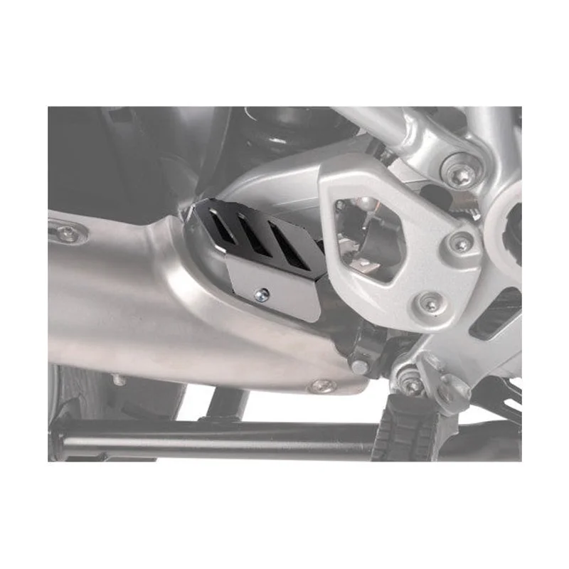 BMW R1250GS Protection - Exhaust Flap Cover - Black