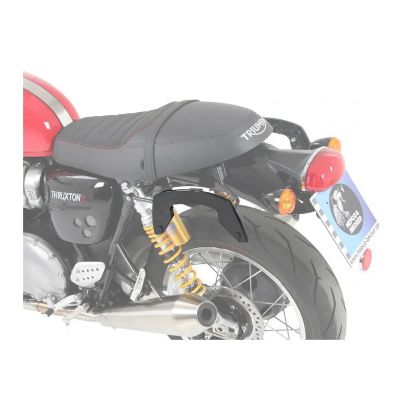 Triumph Thruxton 1200 Sidecases Carrier - C-Bow - Chrome