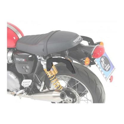 Triumph Thruxton 1200 Sidecases Carrier - C-Bow - Chrome