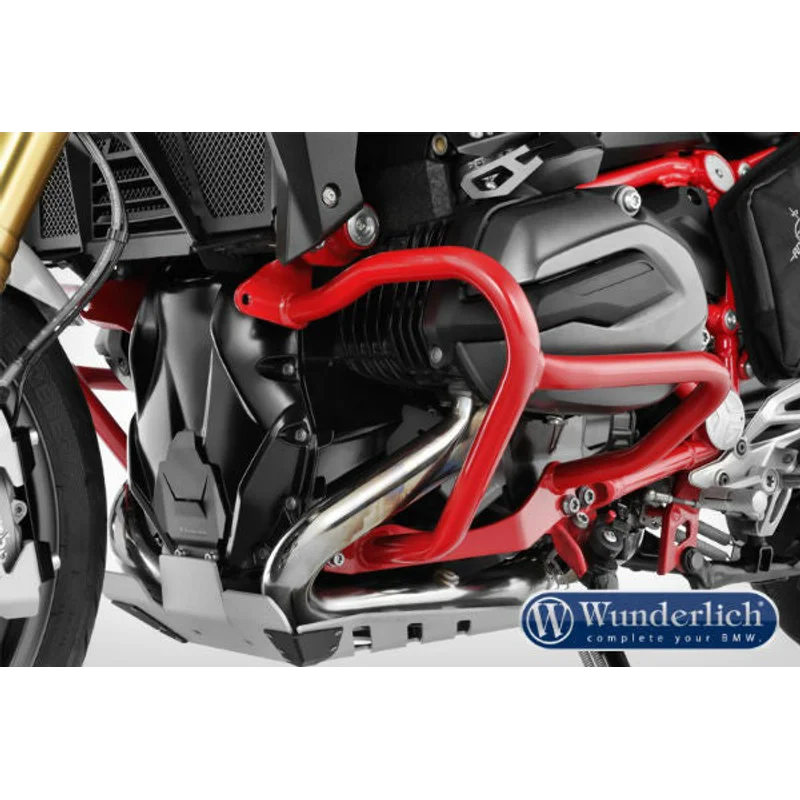 BMW R1200GS Protection - Engine Crash Bars (Red)
