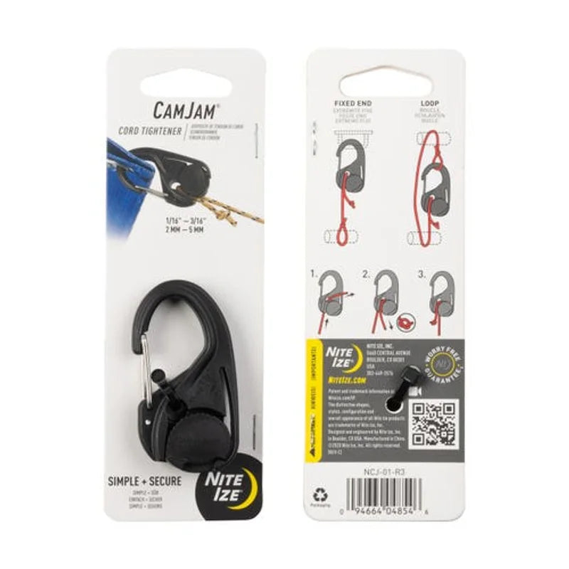 CORD TIGHTENER - CAM JAM - 4N TIGHTNER / Plastic