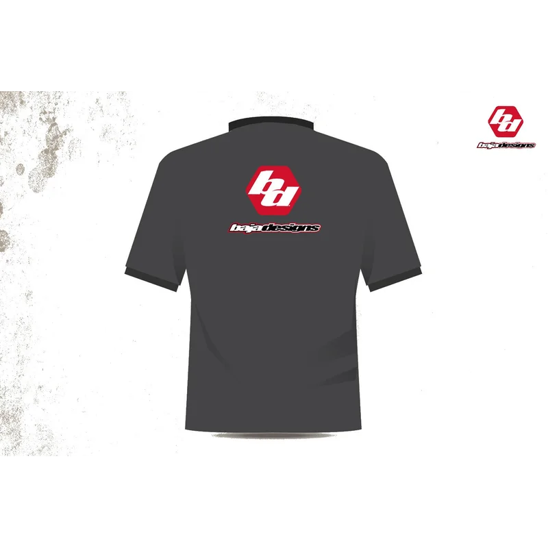 Baja Design T-Shirts printed -Black - 4XL (Chest 132 Cm)