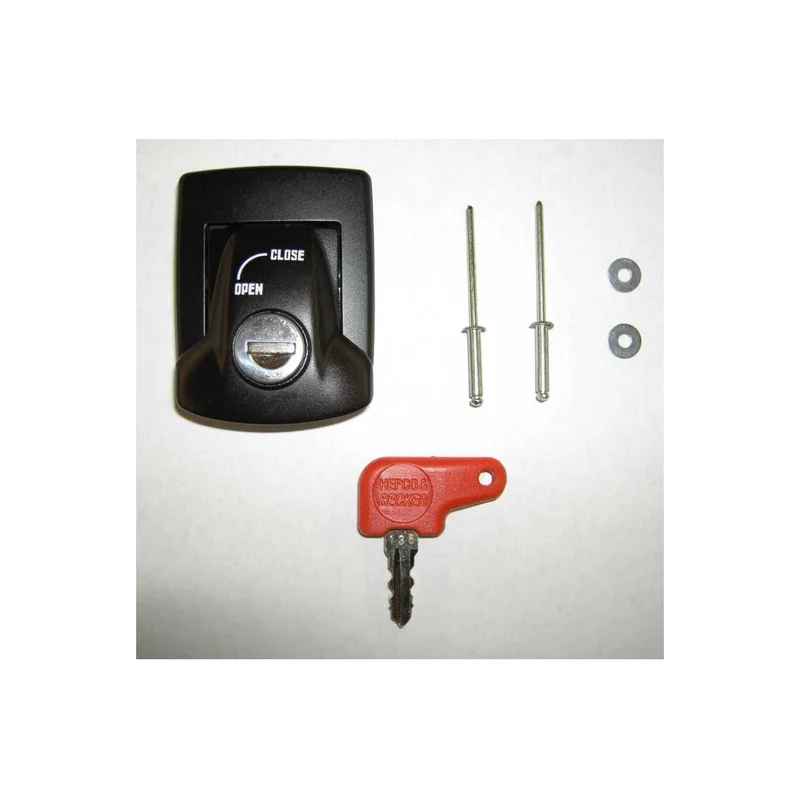 Spares - Metal Lock - Top case Lids - Black