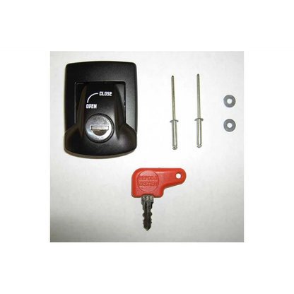 Spares - Metal Lock - Top case Lids - Black