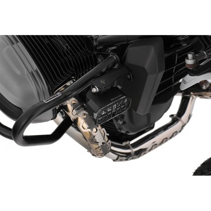 BMW R 12 Protection - DAKAR Header Pipe Guard - Silver