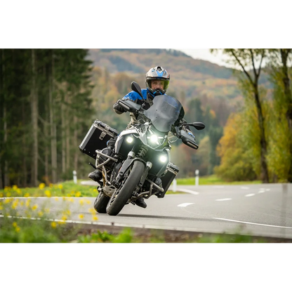 BMW R 1300 GS Ergonomics - Passenger Footrest Lowering Kit - Black