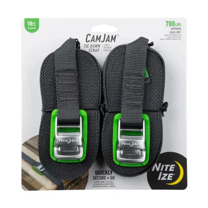 TIE DOWN STRAPS - CAM JAM - Length 182cm x Width 2.5cm - 2N