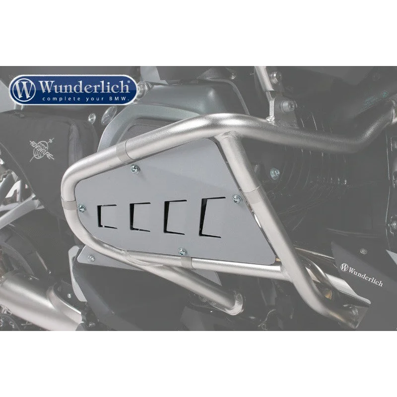 BMW R1200GS Protection - Engine Guard Rock Sheet ( Side Upper ) - Silver