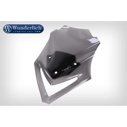 BMW S1000R Screen - Windscreen Touring (H410 W307) - Smoked Grey