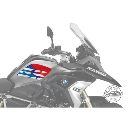BMW R 1250 GS -Sport Style - Anniversary Decorative Decal - Black-Red
