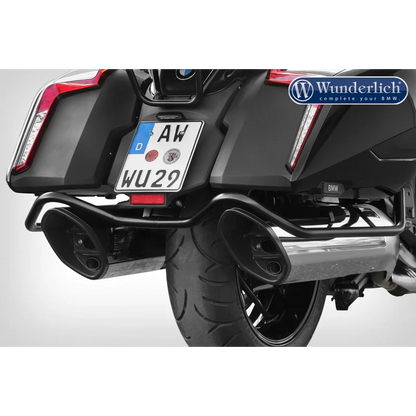 BMW K1600B Protection - Side Luggage Bar - Black