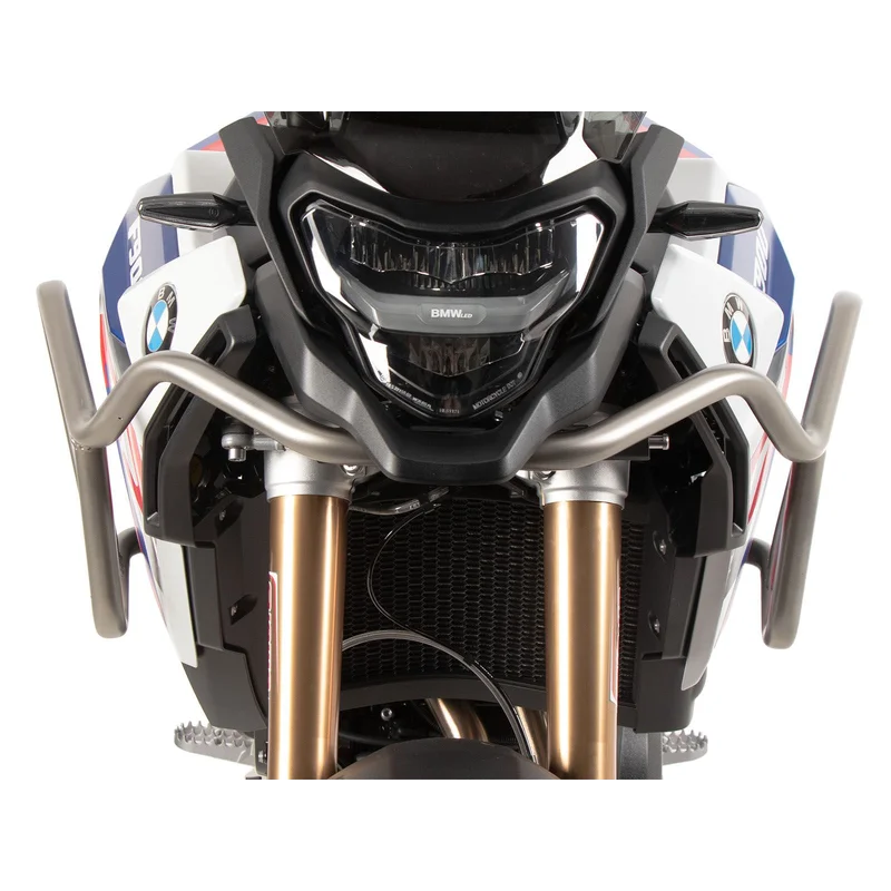 BMW F 900 GS Protection - Tank Guard - Stainless Steel - Raw