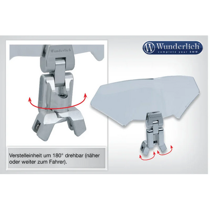 Screen Wind Deflector - Ergo 3D (232*82) - Smoked
