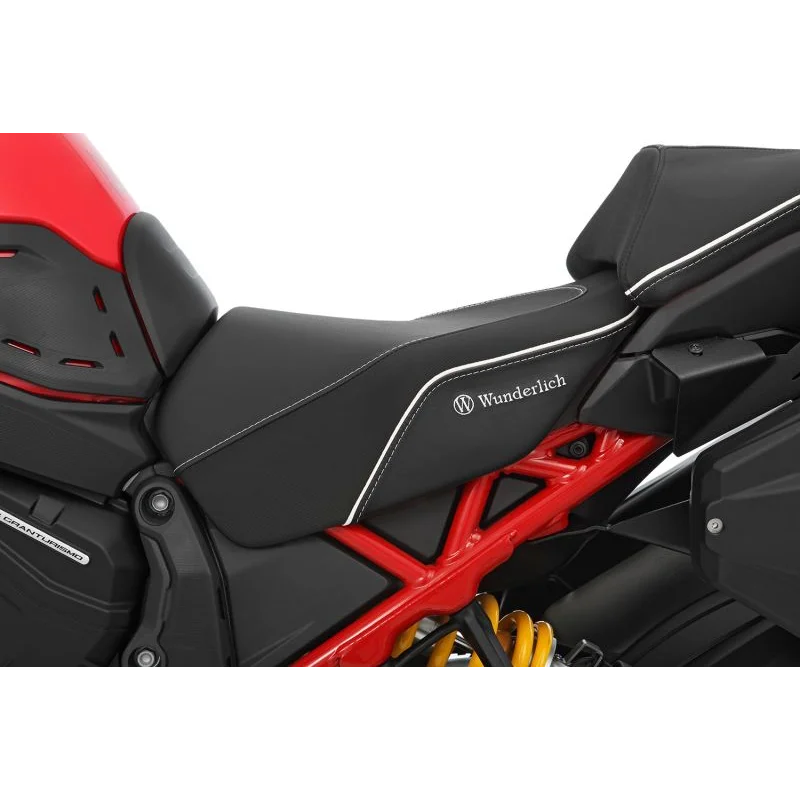 DUCATI Multistrada V4 Seat - Rider / Front "Active Comfort" - Black / Standard