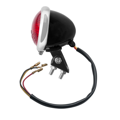 Tail Light LED - Bates (Black with Polish)