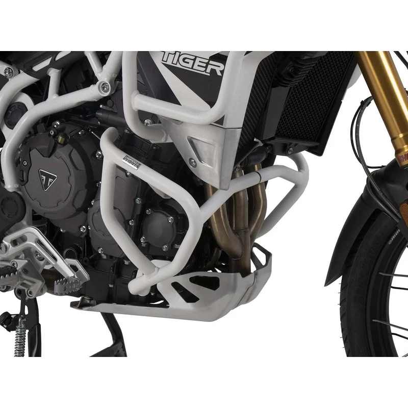 Triumph Tiger 850 & 900 Protection - Guard Engine - Black / Steel