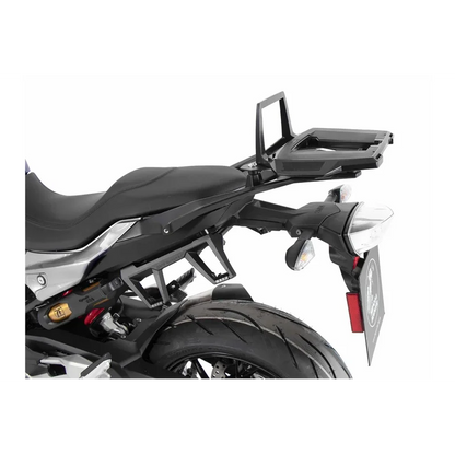 BMW F 900 XR Topcase carrier - Alu Rack combination with original rear rack