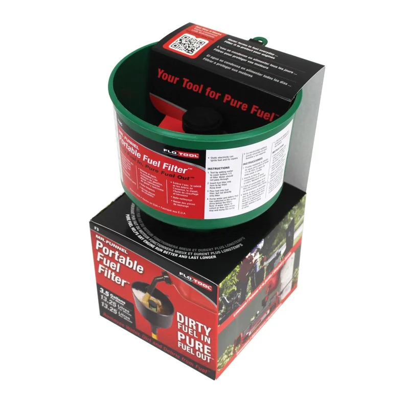 Fuel Filter & Cleaner Funnel - Flo Tool USA - Motorcycles - F1 NON Conduictive