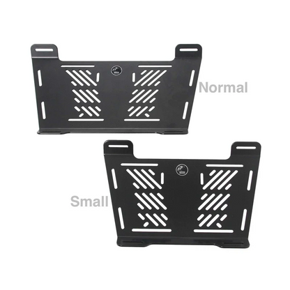 Universal Rear Rack - Enlargement SMALL (Silver/Black) - Black