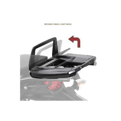 Kawasaki 650 Carrier Topcase - Carrier - Alu Rack (Fixed Hinge)