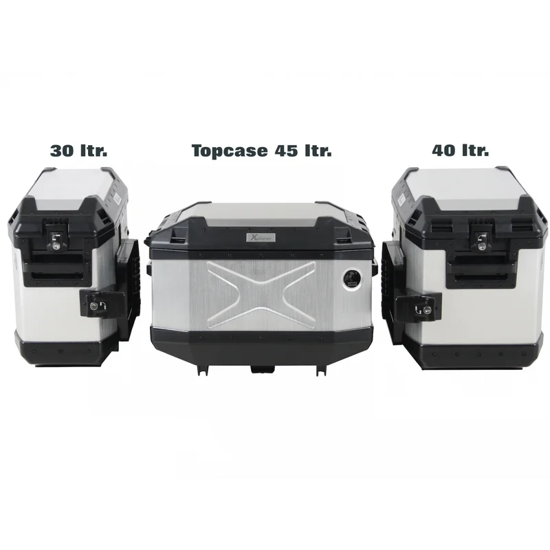 Sidecases 40 Alu Xplorer - Left (1N of 42L) / Silver