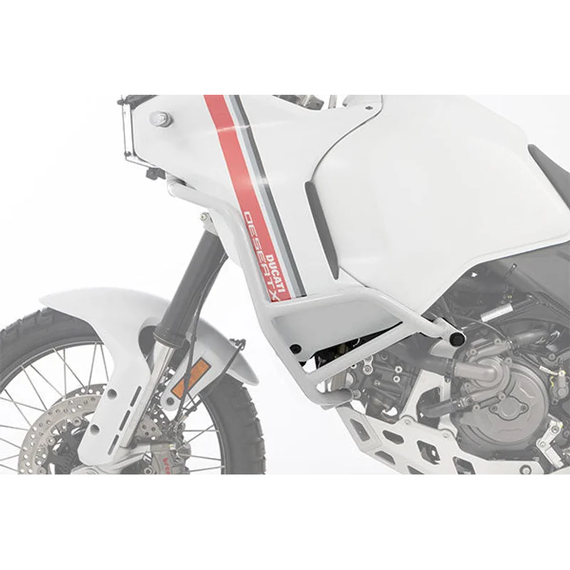 Ducati Desert X Protection - Engine Guard ( Left) - White / Fits Wunderlich Tank Guard