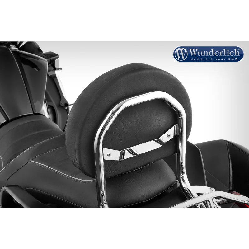 BMW K1600 B Ergonomics - Sissy Bar - Black / Bar + Backrest