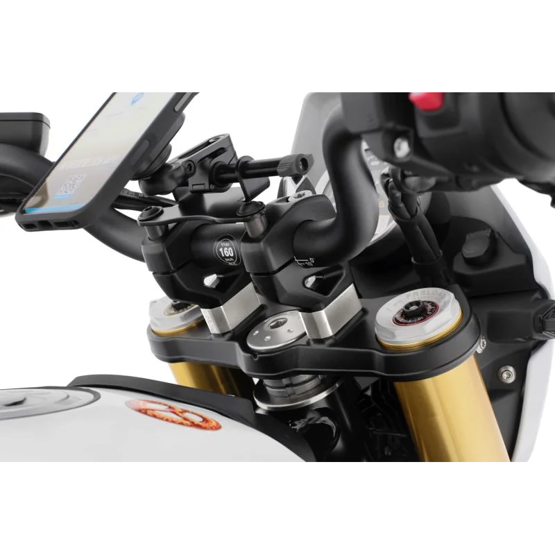 BMW R 12 G/S Ergonomics - Risers 20mm - Silver