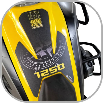 BMW 1250GS Ergonomics - Tank Pad - Matt-Gripper