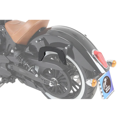 Indian Scout Carrier Sidecases - C-Bow - Chrome