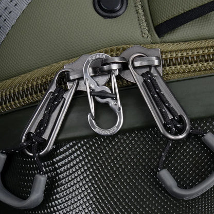 S-BINER MICRO LOCK (SS) - 5N OF MICROLOCK - ASSORTED / Stainless Steel