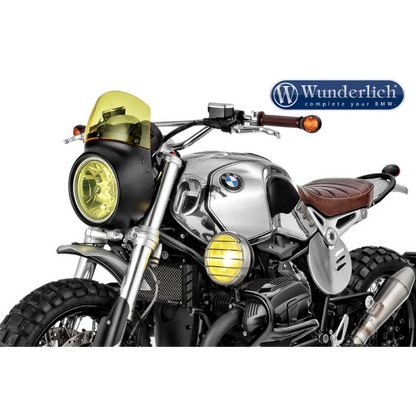 BMW R NineT Screens - Vintage Screen (H:120mm) - Clear