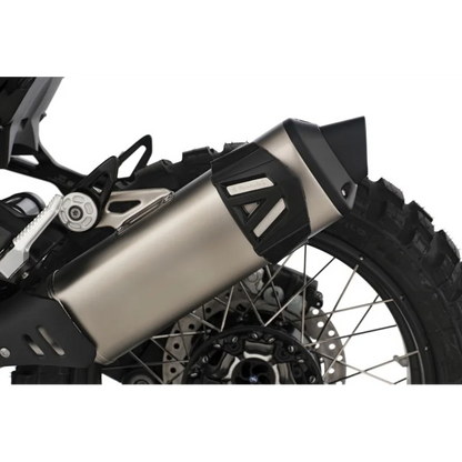 BMW R 12 G/S Protection - Exhaust Protector - Black