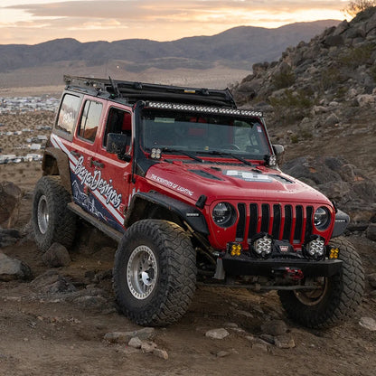 JEEP WRANGLER ROOF MOUNT LIGHT KIT - ONX6+ 50 INCH - Clear / Toggle