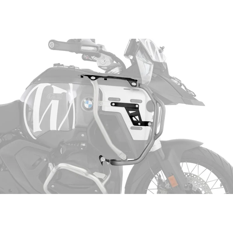 BMW R 1300 GSA Protection - Tank Guard (ULTIMATE) - Black / Silver