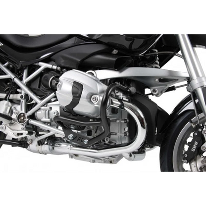 BMW R1200R Protection - Engine Crash Bar (BLACK) - Black
