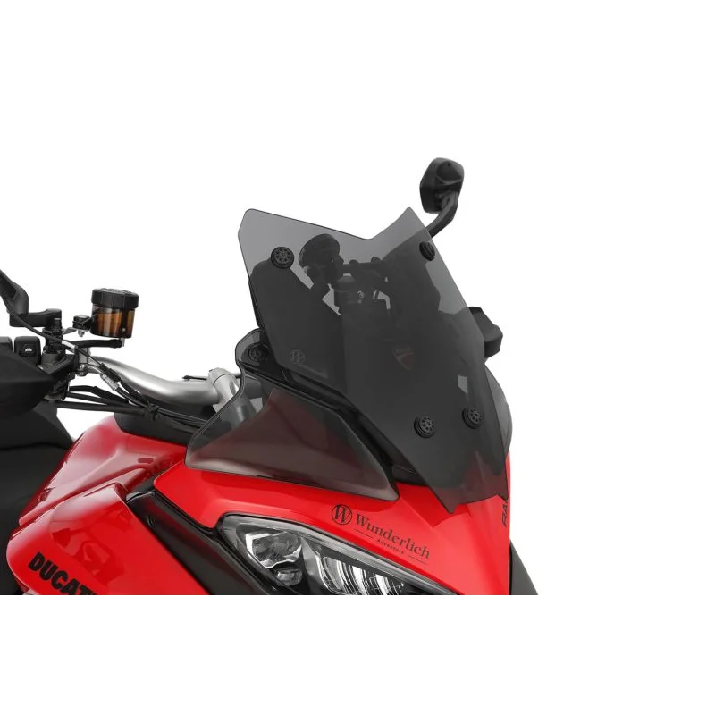 DUCATI Multistrada Screen - Windshield SPORT - Smoked Grey