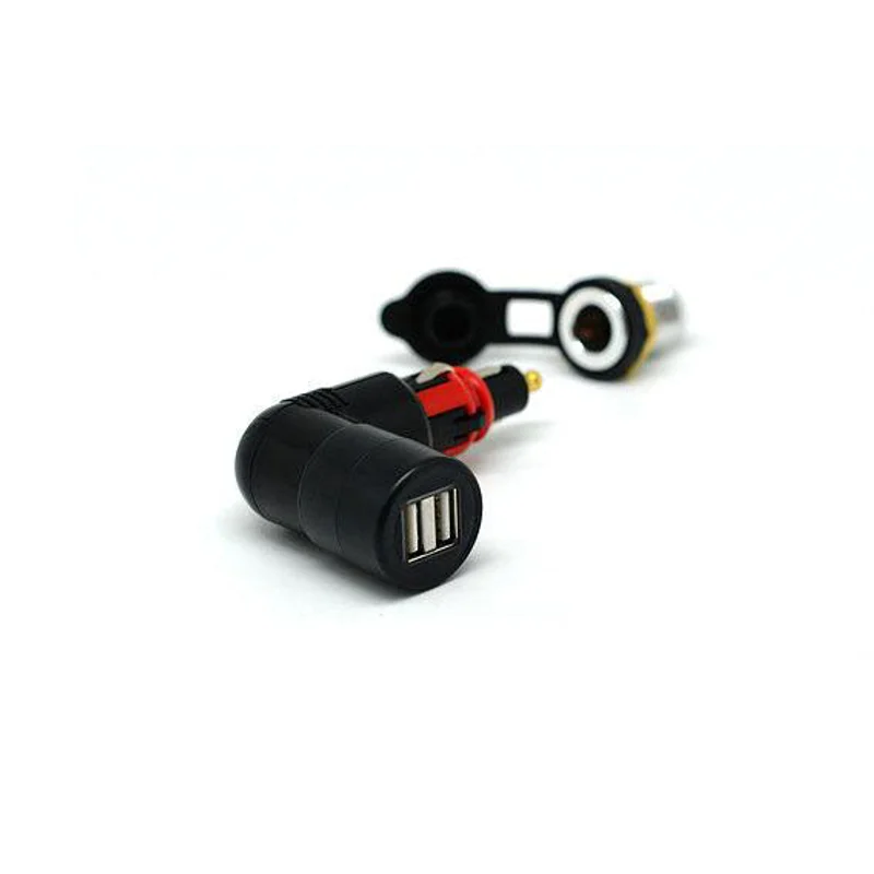 Din (Hella) & Cigarette To USB (Interchangeable) - 3.3A