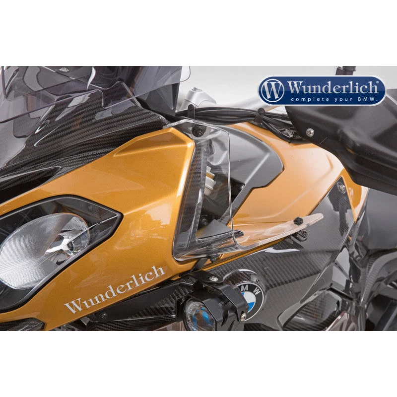 BMW S1000XR Ergonomics - Screen Hand Deflectors - Dark
