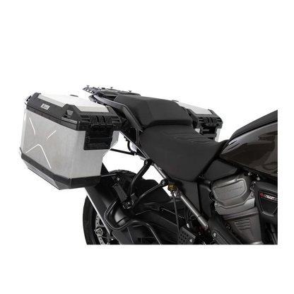 HARLEY DAVIDSON PAN AMERICA Luggage - Side Luggage Kit - Silver